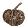 Chic Antique Herbstdeko|Gartendekoration-Rattan Kürbis