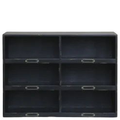 Chic Antique Regale-Regal mit 6 Fächern