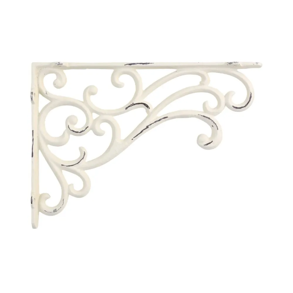 Chic Antique Wandregale-Regalträger mit Schnörkel