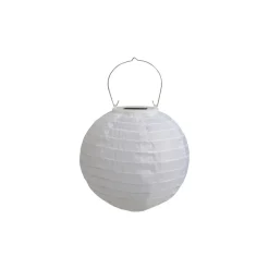 Chic Antique Lichterketten|Laternen-Reispapier Lampe mit Solarzellen