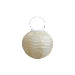 Chic Antique Lichterketten|Laternen-Reispapier Lampe mit Solarzellen