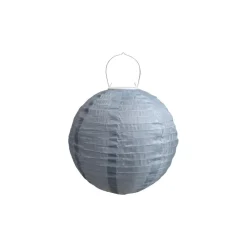 Chic Antique Lichterketten|Laternen-Reispapier Lampe mit Solarzellen