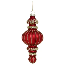 Chic Antique Weihnachtsdeko-Roter Ornament Aufhänger