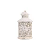 Chic Antique Laternen-Runde Laterne mit Blumenmuster