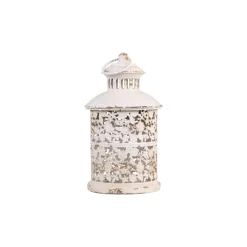 Chic Antique Laternen-Runde Laterne mit Blumenmuster