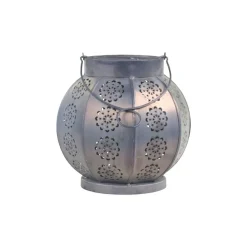 Chic Antique Laternen-Runde Laterne mit Muster aus Eisen