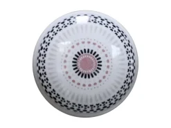 Chic Antique Griffe, Haken & Hakenleisten-Runder Griff mit Muster
