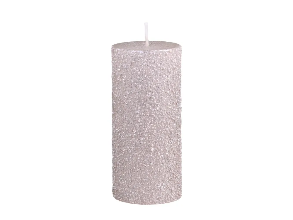 Chic Antique Weihnachtsdeko|Weihnachts- & Adventskerzen-Rustikale Stumpenkerze rau