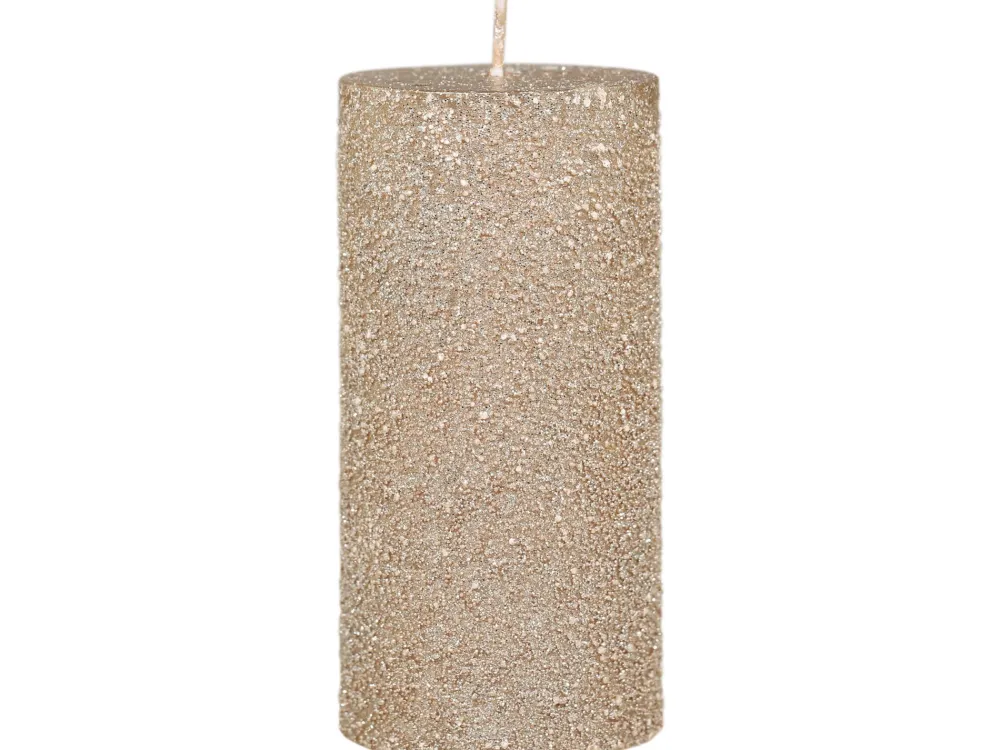 Chic Antique Weihnachtsdeko|Weihnachts- & Adventskerzen-Rustikale Stumpenkerze rau