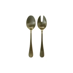 Chic Antique Salatschüsseln & Salatbesteck|Besteck-Salatbesteck 2er-Set Nordique