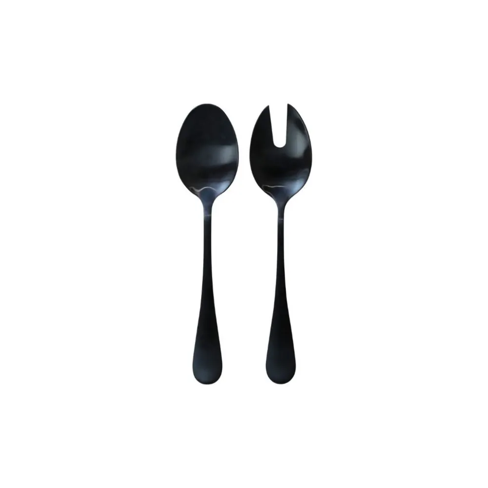 Chic Antique Salatschüsseln & Salatbesteck|Besteck-Salatbesteck 2er-Set Nordique