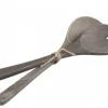 Chic Antique Salatschüsseln & Salatbesteck|Geschirr & Tischdeko Skandinavisch-Salatbesteck Laon 2er Set aus Mangoholz