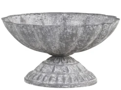 Chic Antique Dekoschalen|Dekotabletts & Dekoteller-Schale, Aufsatz auf Fuß