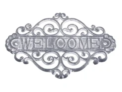 Chic Antique Schilder, Wandbilder & Poster-Schild Welcome