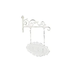 Chic Antique Schilder, Wandbilder & Poster-Schild Welcome aus Eisen