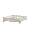 Chic Antique Servietten & Serviettenhalter|Geschirr & Tischdeko Skandinavisch-Serviettenhalter mit Dekorkante