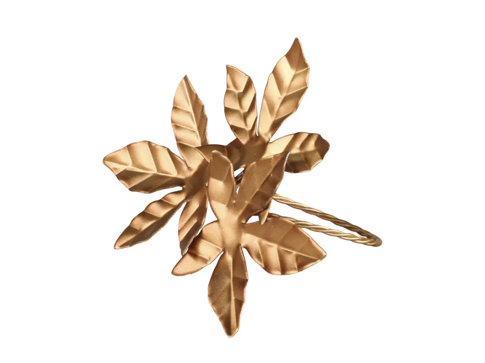 Chic Antique Herbstdeko|Servietten & Serviettenhalter-Serviettenring Blätter