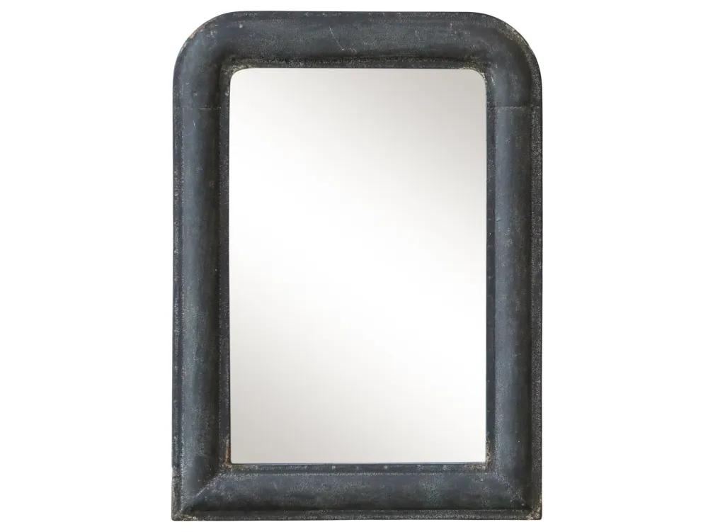 Chic Antique Spiegel-Spiegel aus Eisen im Shabby Look