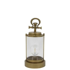 Chic Antique Led-Kerzen & Led-Laternen|Laternen-Stall Laterne mit LED und Timer