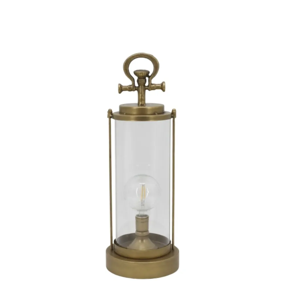 Chic Antique Led-Kerzen & Led-Laternen|Laternen-Stall Laterne mit LED und Timer