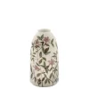 Chic Antique Vasen-Steingut Vase mit Blumenmotiv 2