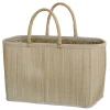 Chic Antique Taschen-Strandtasche aus Palmenblättern