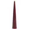Chic Antique Weihnachtsdeko|Kerzen-Stumpenkerze Kegel mit Glitzer