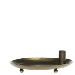Chic Antique Kerzenhalter Für Stabkerzen|Kerzentabletts-Tablett mit Kerzenständer
