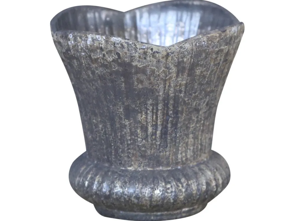 Chic Antique Teelichthalter-Teelichtglas antik