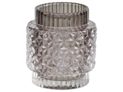 Chic Antique Teelichthalter-Teelichtglas mit Muster