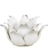 Chic Antique Teelichthalter-Teelichthalter Blume aus Eisen