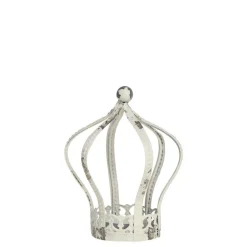 Chic Antique Teelichthalter-Teelichthalter Krone Eisen