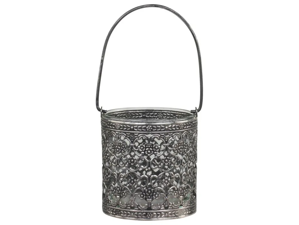 Chic Antique Teelichthalter-Teelichthalter mit Henkel