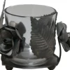 Chic Antique Teelichthalter-Teelichthalter mit Blumen deko