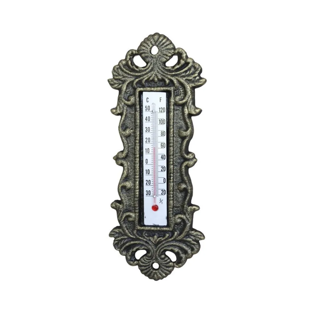 Chic Antique Gartendekoration-Thermometer für Wand