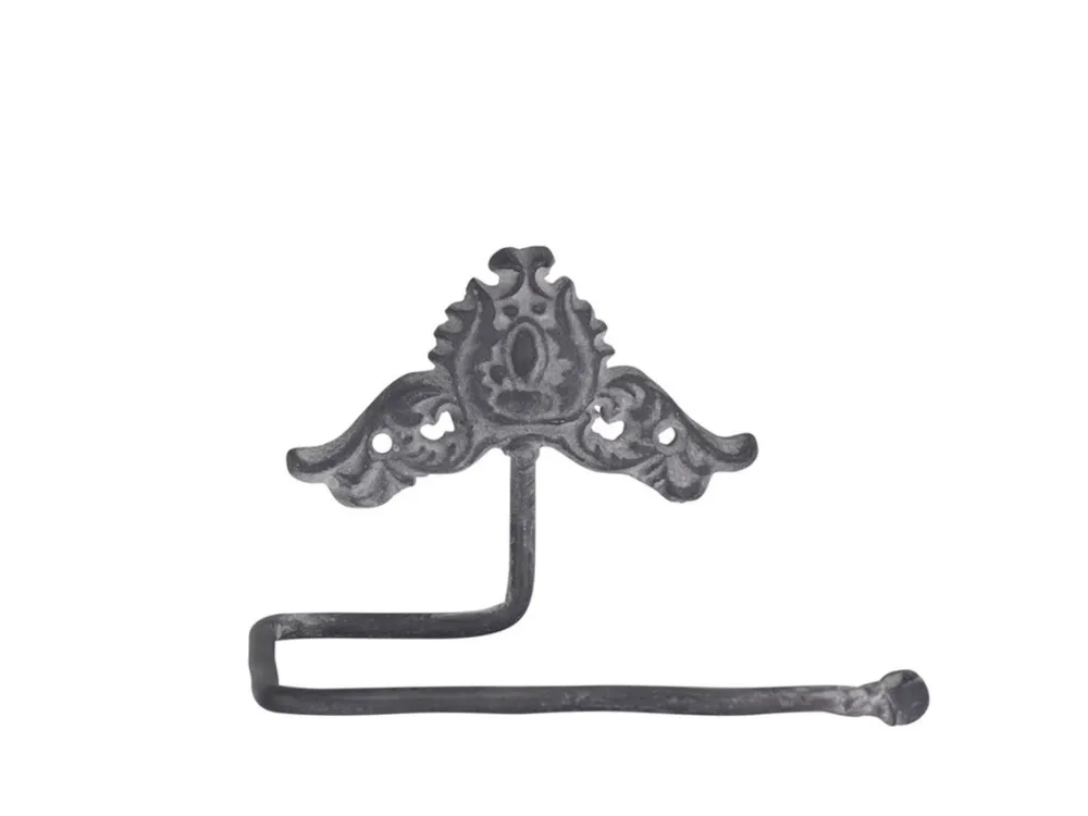 Chic Antique Toilettenzubehör-Toilettenpapierhalter mit Dekor