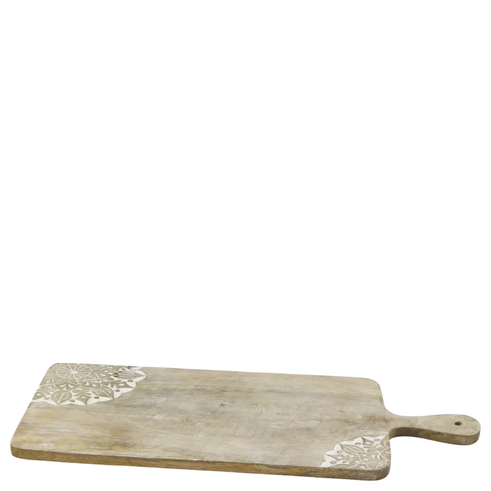 Chic Antique Servierplatten & Bretter|Schneidebretter-Tours Tapasbrett mit Schnitzereien
