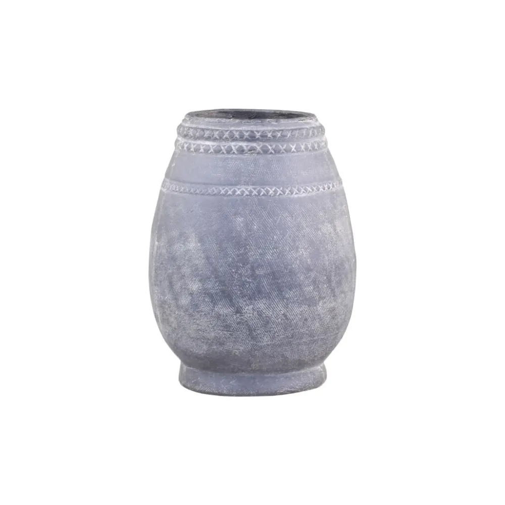 Chic Antique Vasen-Vase Cholet mit Muster