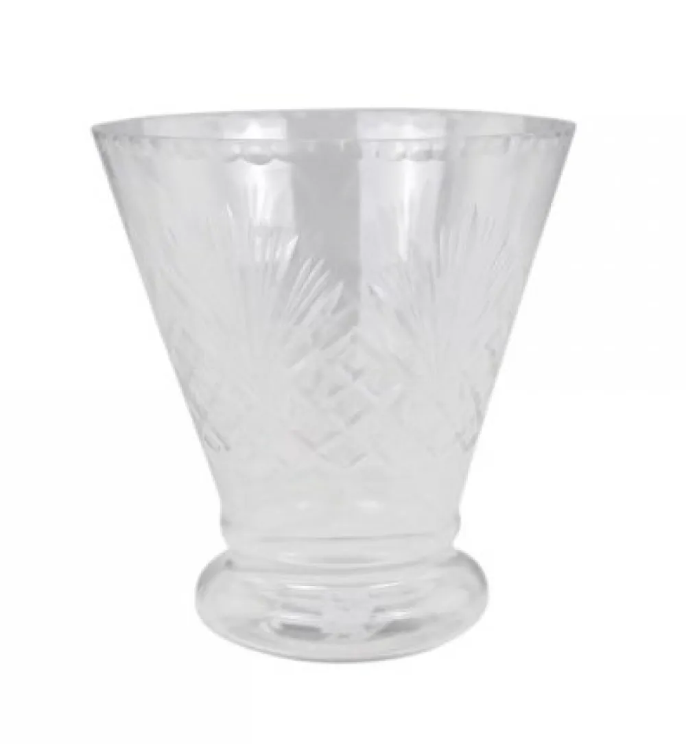 Chic Antique Vasen-Vase mit feinem Schliff