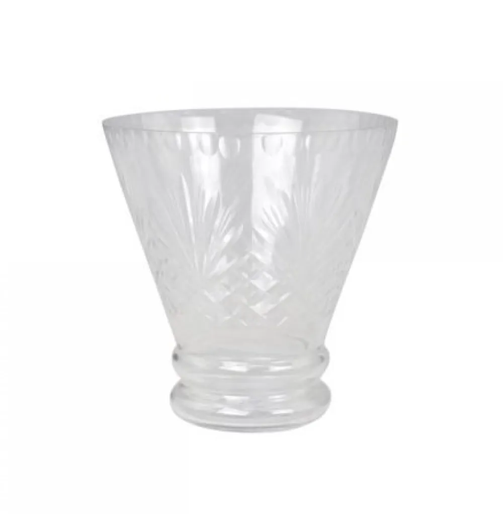 Chic Antique Vasen-Vase mit feinem Schliff