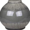 Chic Antique Vasen-Vase mit gestreiftem Muster