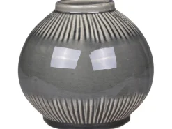 Chic Antique Vasen-Vase mit gestreiftem Muster