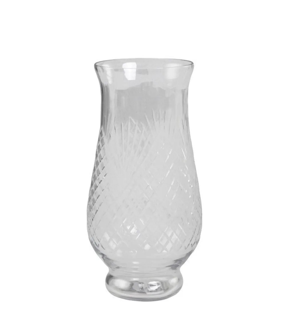 Chic Antique Vasen-Vase mit Schliff hoch