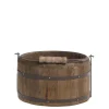 Chic Antique Blumentöpfe & Übertöpfe-Vintage Eimer aus Holz mit Griff