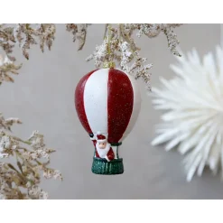 Chic Antique Weihnachtsdeko-Vintage Heißluftballon Aufhänger