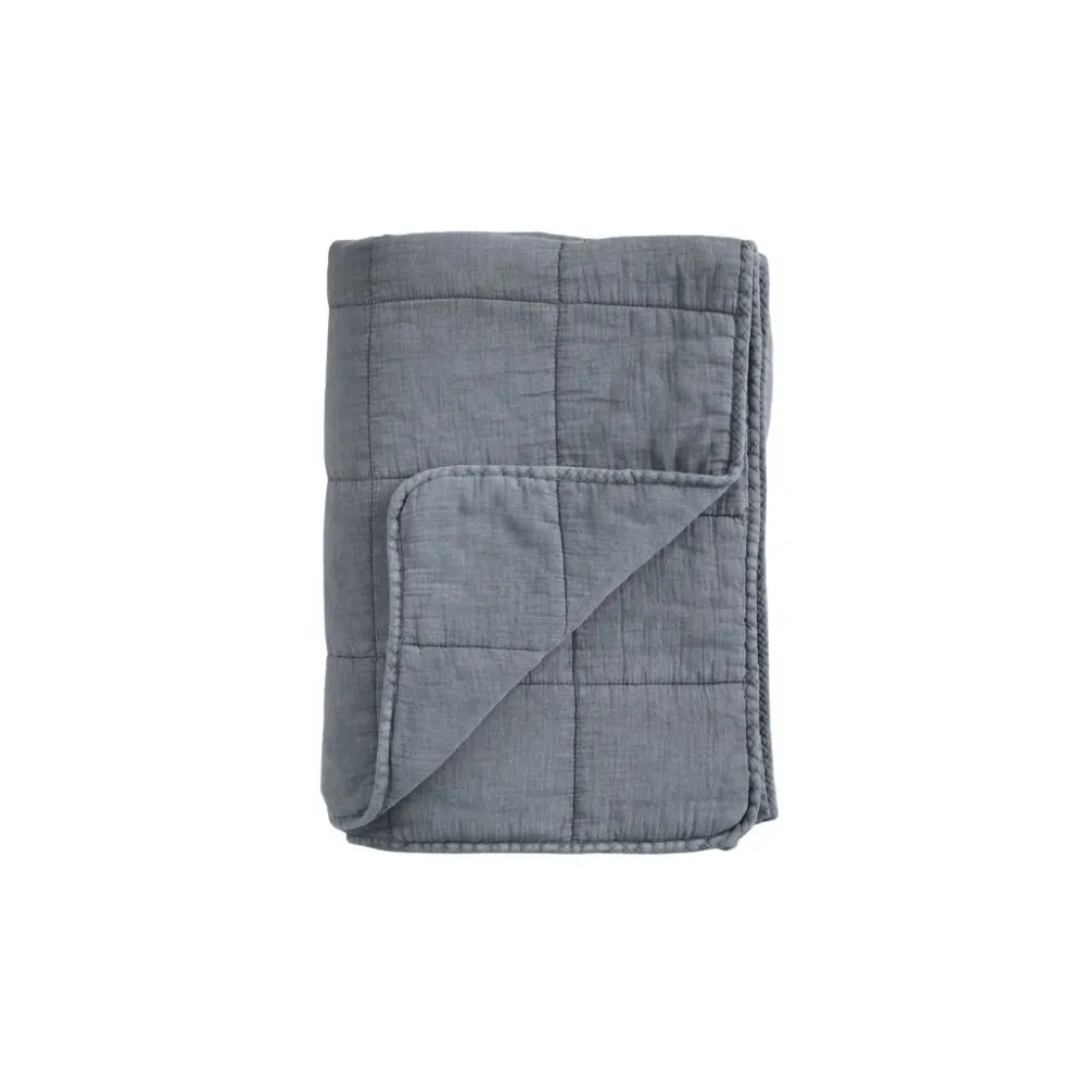 Chic Antique Quilts & Bettwäsche|Decken & Plaids-Vintage Quilt Steppdecke mit Stone-Washed Optik