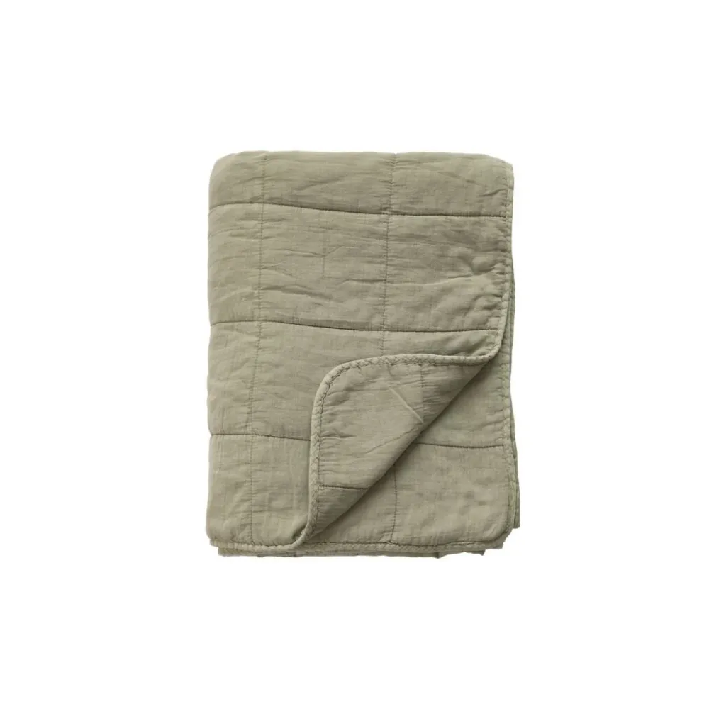 Chic Antique Quilts & Bettwäsche|Decken & Plaids-Vintage Quilt Steppdecke mit Stone-Washed Optik