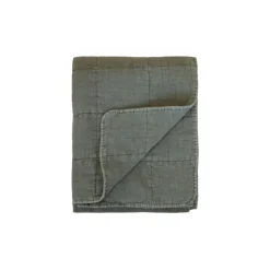 Chic Antique Quilts & Bettwäsche|Decken & Plaids-Vintage Quilt Steppdecke mit Stone-Washed Optik