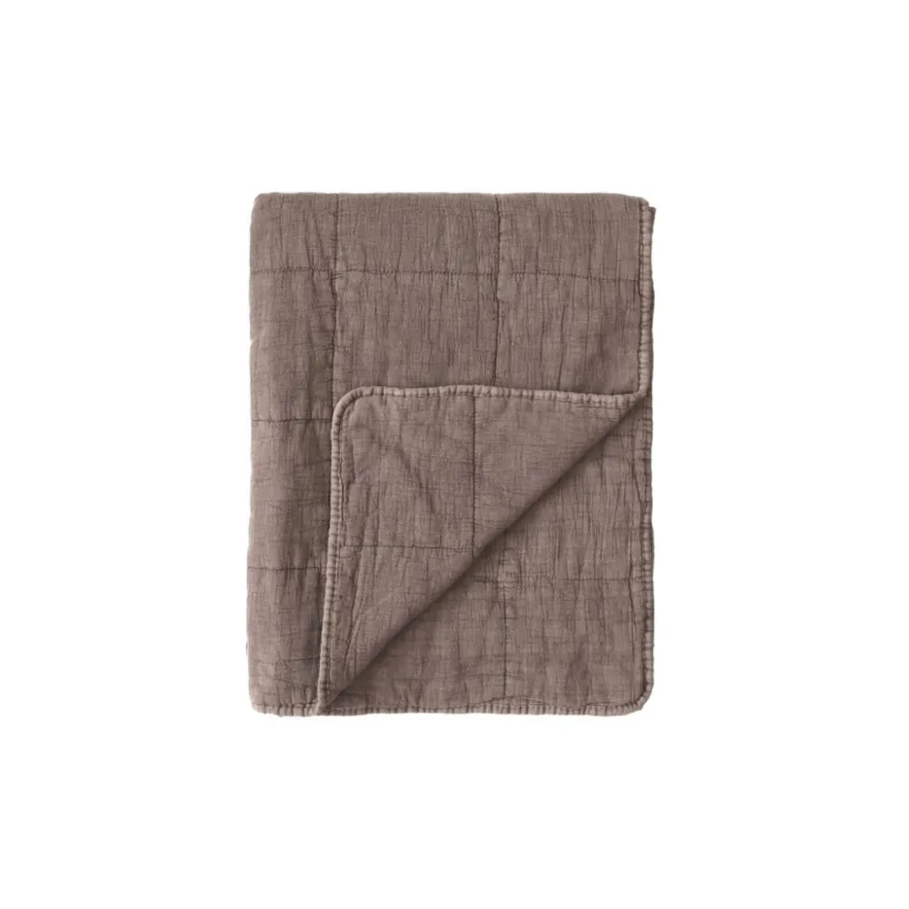 Chic Antique Quilts & Bettwäsche|Decken & Plaids-Vintage Quilt Steppdecke mit Stone-Washed Optik
