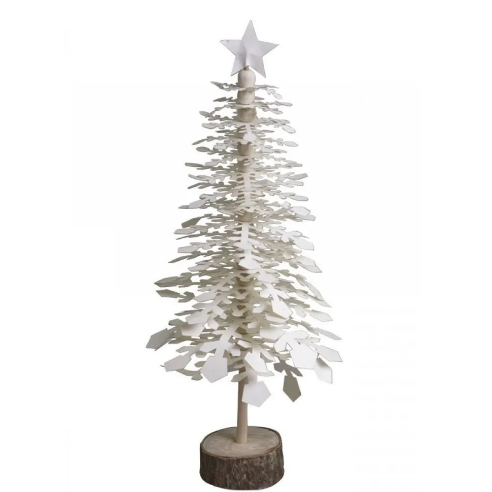 Chic Antique Weihnachtsdeko-Vintage Scherenschnitt Weihnachtsbaum